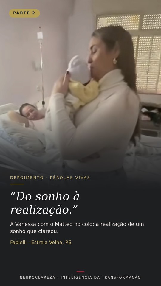 Capa do vídeo: depoimento da Fabielli, parte 2